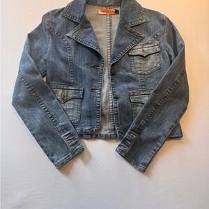 Apallo ladies Blue Denim Jeans size large